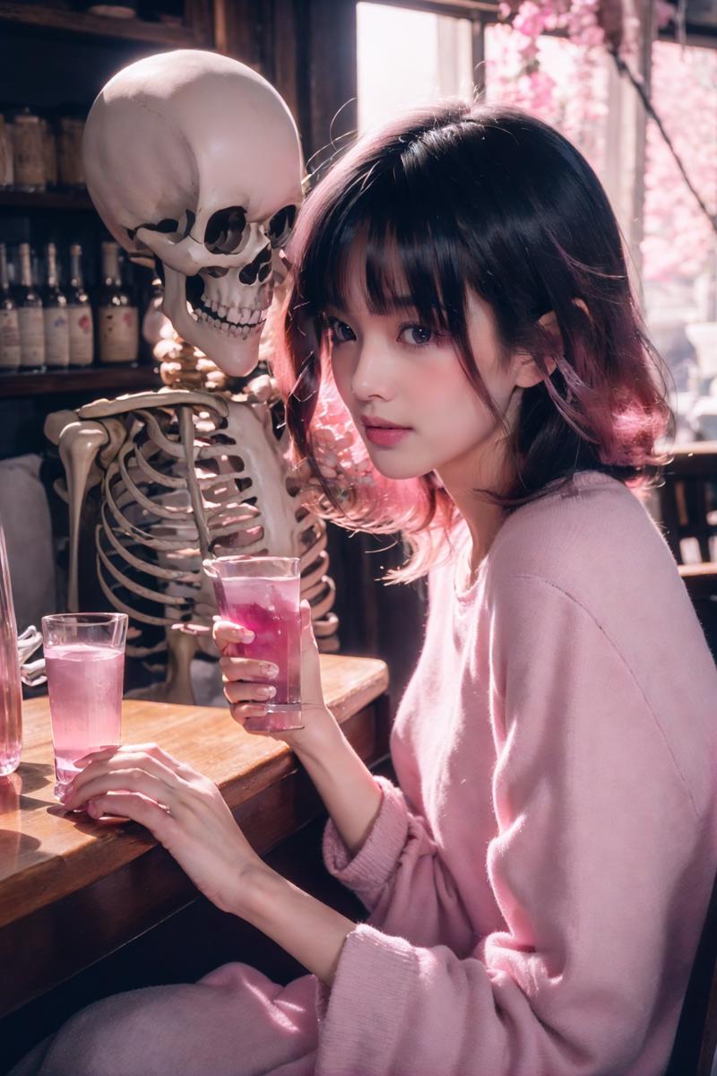 606247209521969878-2645137821-tavern scenes, charming personified skeleton, charming anime characters, i can't believe how beautiful this is, light magenta an.jpg